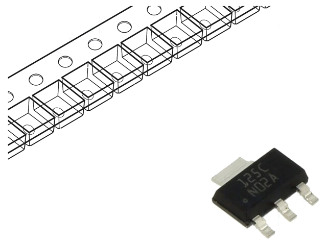 IC: spanningsstabilisator; lineair,regelbaar; -37÷-1,2V; 1,5A IC: spanningsstabilisator; lineair,regelbaar; -37÷-1,2V; 1,5A